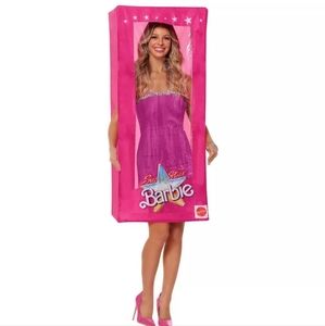 Adult Superstar Barbie Box Costume - Mattel